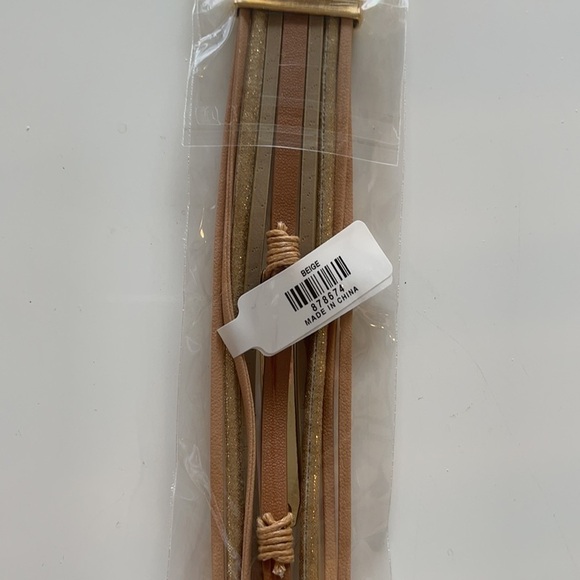 Francescas Nancy Gold Plate Wrap Bracelet - Picture 3 of 3